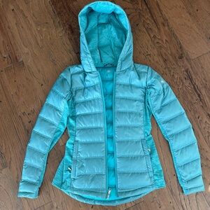 Spyder Women's Teal Puffer Jacket